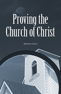 Proving the Church of Christ (cover)